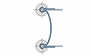 Afdichting met klemprofiel