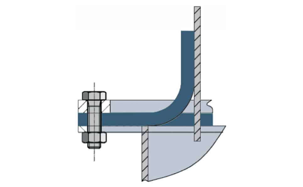 Rubberen lipafdichting